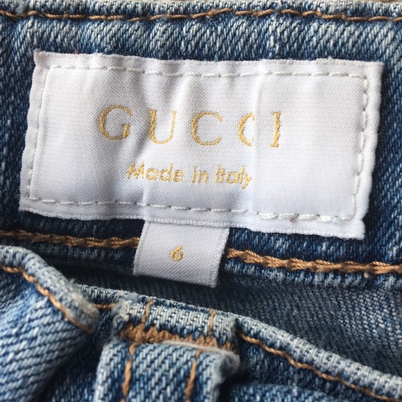 Gucci jeans unisex age 6 yrs - Picture 5 of 8